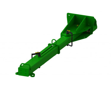 LANTH21387 -- Folding and telescoping hitch for John Deere® X9 Series combines